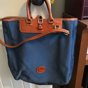 Dooney & Bourke nylon blue editor’s tote